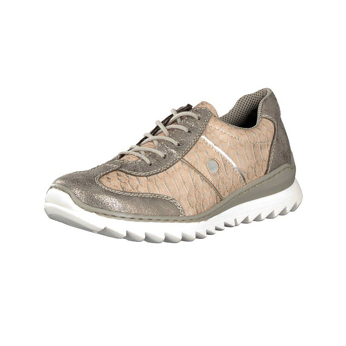 Rieker Rieker Damen Sneaker rosa Sneaker, stilvolle Freizeitmode, für ...