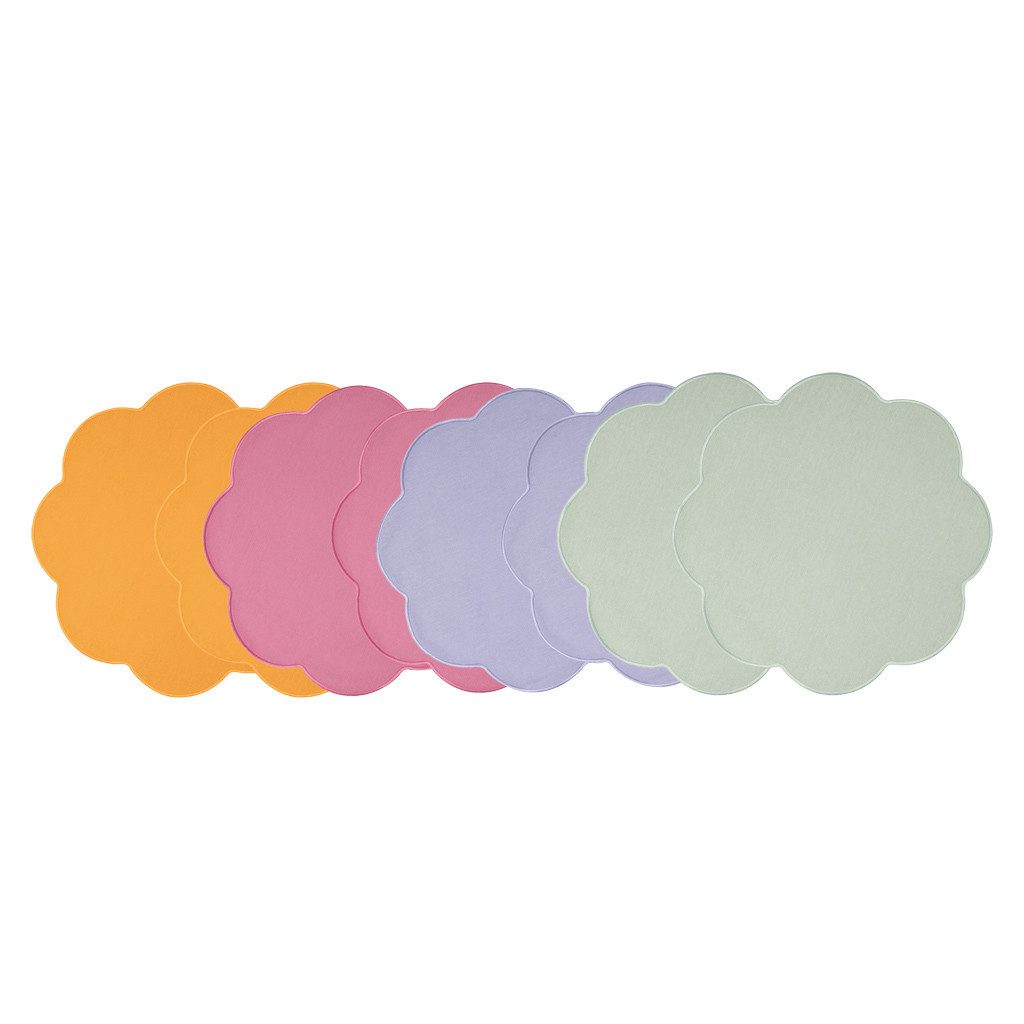 Villeroy & Boch Papierserviette, (Set, 8 St), Baumwolle, 8 Stck, Maschinenwäsche bis 30°, Made in Germany