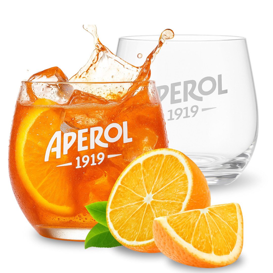 Maxito Cocktailglas als Aperol Gläser von hervorragender Qualität mit 500 ml, 2-tlg.