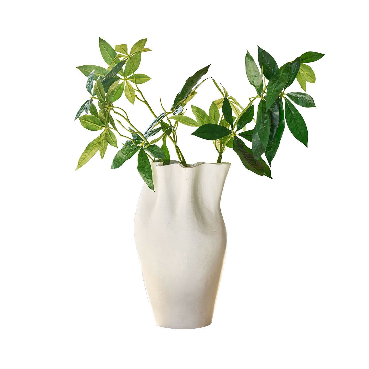 Mirabeau Tischvase Vase Palomira weiß