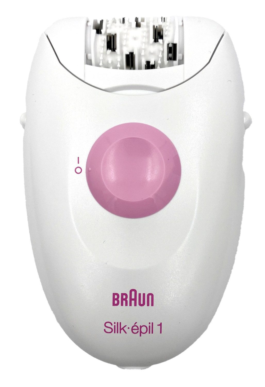 Braun Epilierer Braun 1-176 Silk-épil Serie 1 Netz-Epilierer Kabelgebunden weiß/lila
