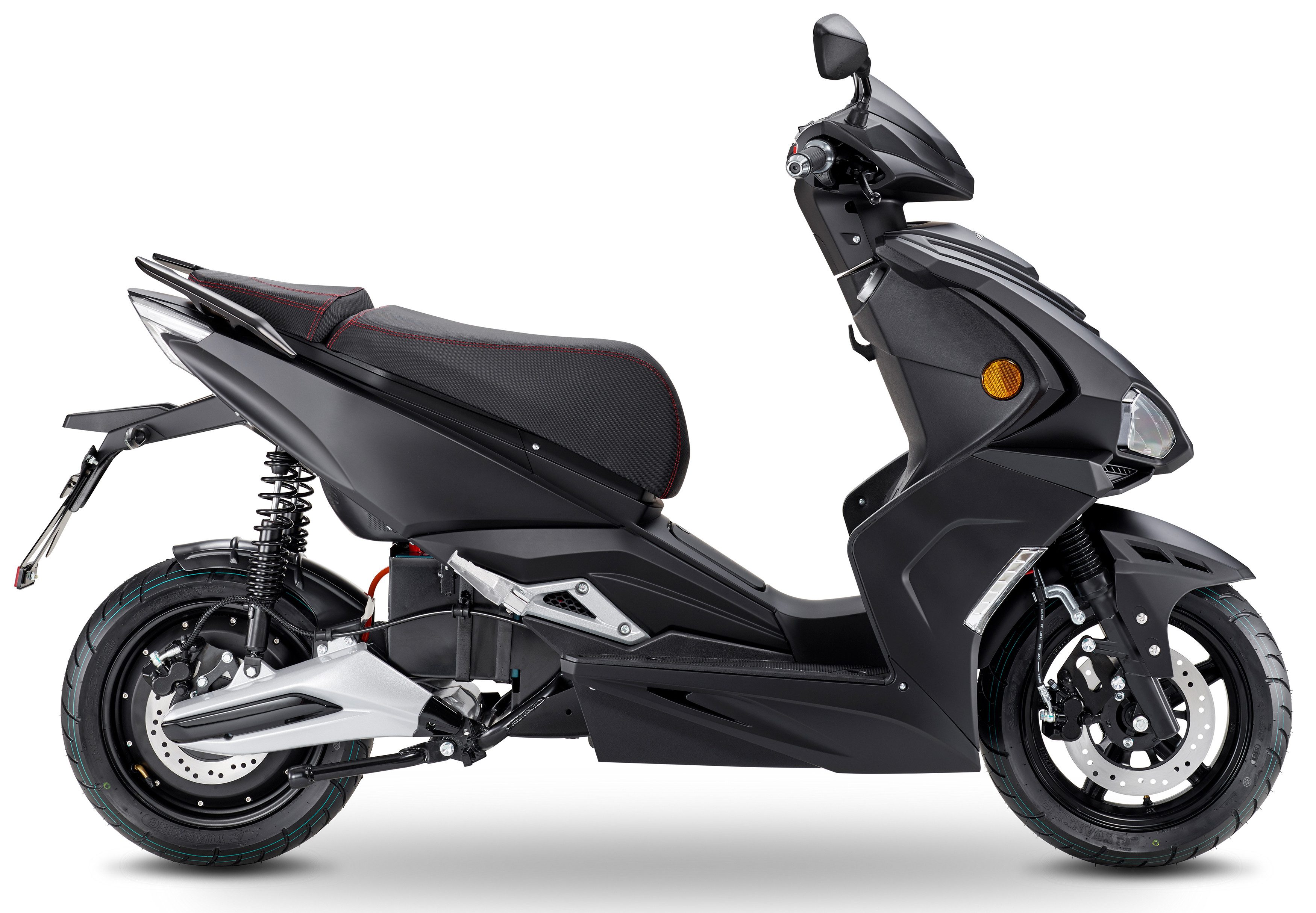 Luxxon E-Motorroller LuXXon F18e (45km/h), 3000 W, 45 km/h, Elektroroller mit Straßenzulassung, LED-Paket