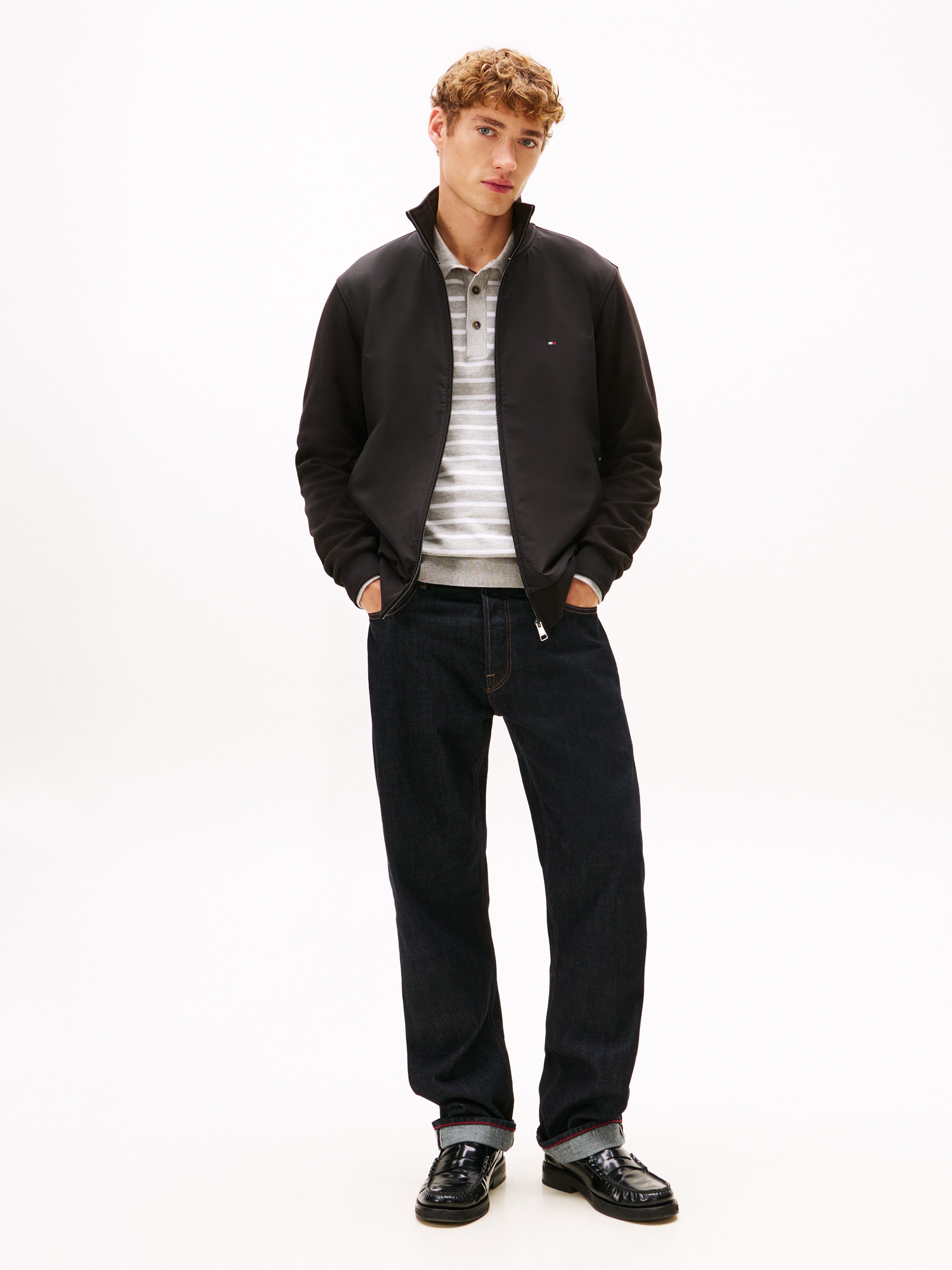 Tommy Hilfiger Outdoorjacke ESSENTIAL INTECHNO Regular fit mit Stehkragen