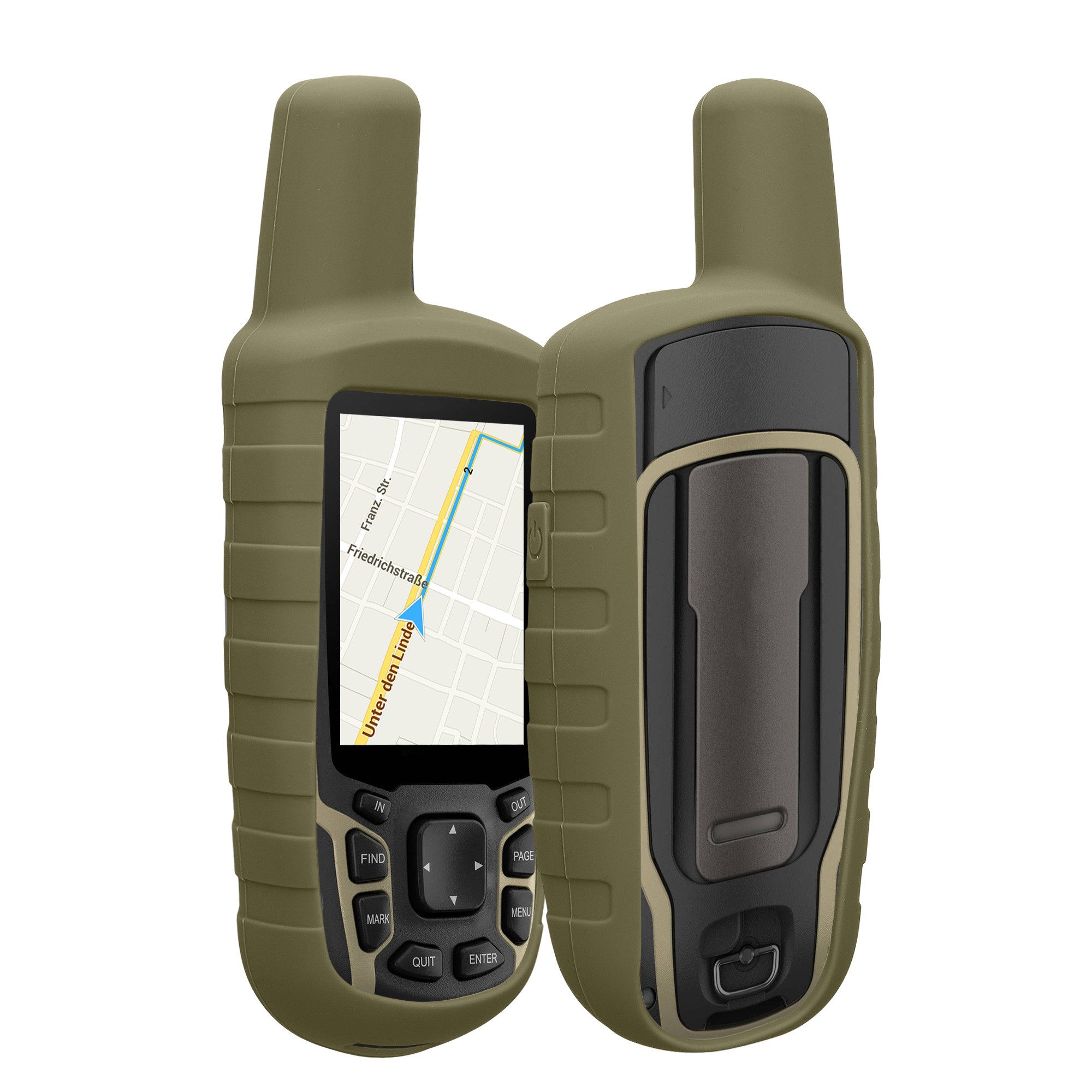 kwmobile Etui Hülle für Garmin GPSMAP 65 / 62 / 62S / 62SC, Schutzhülle GPS Handgerät - Cover Case