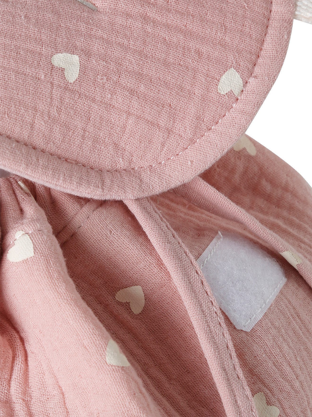vertbaudet Rucksack Kinder Kita-Rucksack aus Musselin mit Ohren – Bild 4 von 5