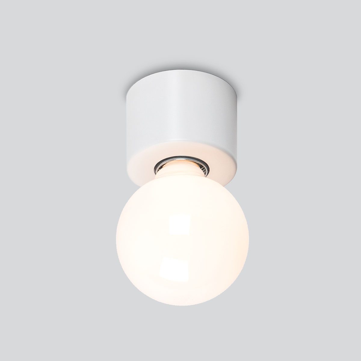 Mawa Design Deckenleuchte MAWA Eintopf minimalistische Wand- und Deckenleuchte Ø 8 cm, LED wechselbar, Deckenlampe, E27