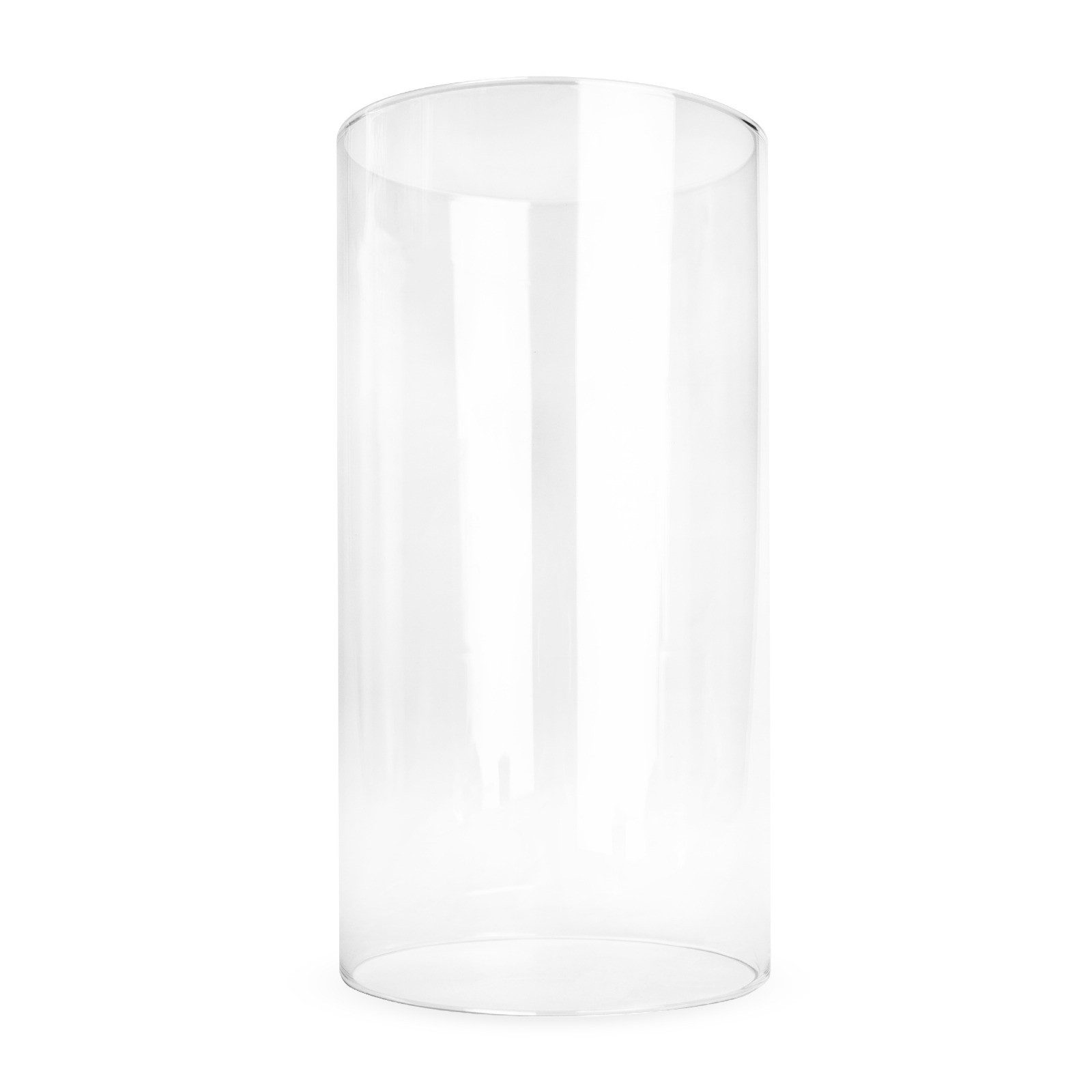 Sendez Windlicht 2 x Glaszylinder ohne Boden H:20cm Ø10cm Windgläser (2 St) – Bild 5 von 5