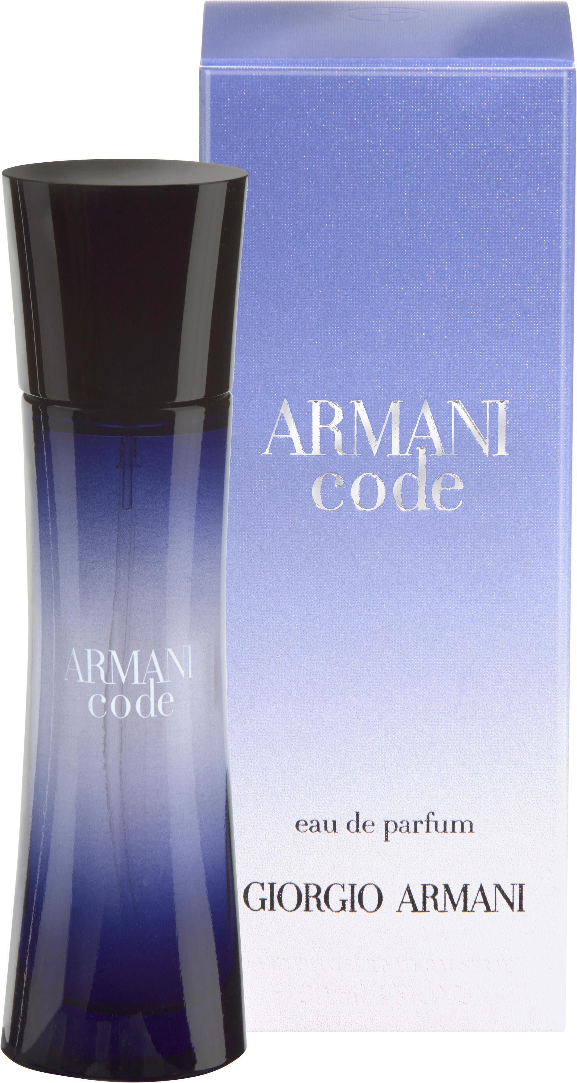 Giorgio Armani Eau de Parfum CODE FEMME, EDP mit blumig-frischer Duftnote