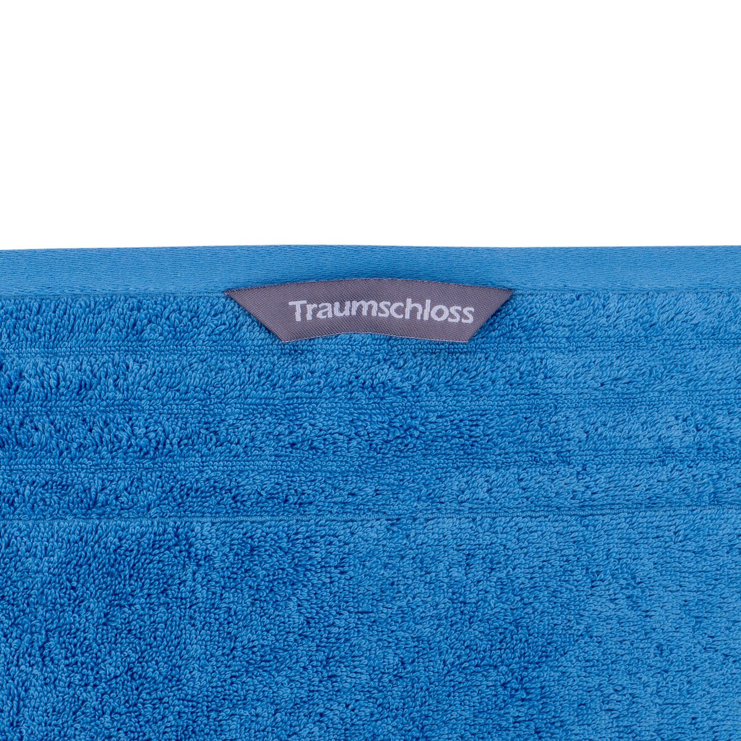 Traumschloss Handtuch Premium-Line, Frottier Baumwolle mit 600g/m² blau (1-St), amerikanische 100% Supima nordic