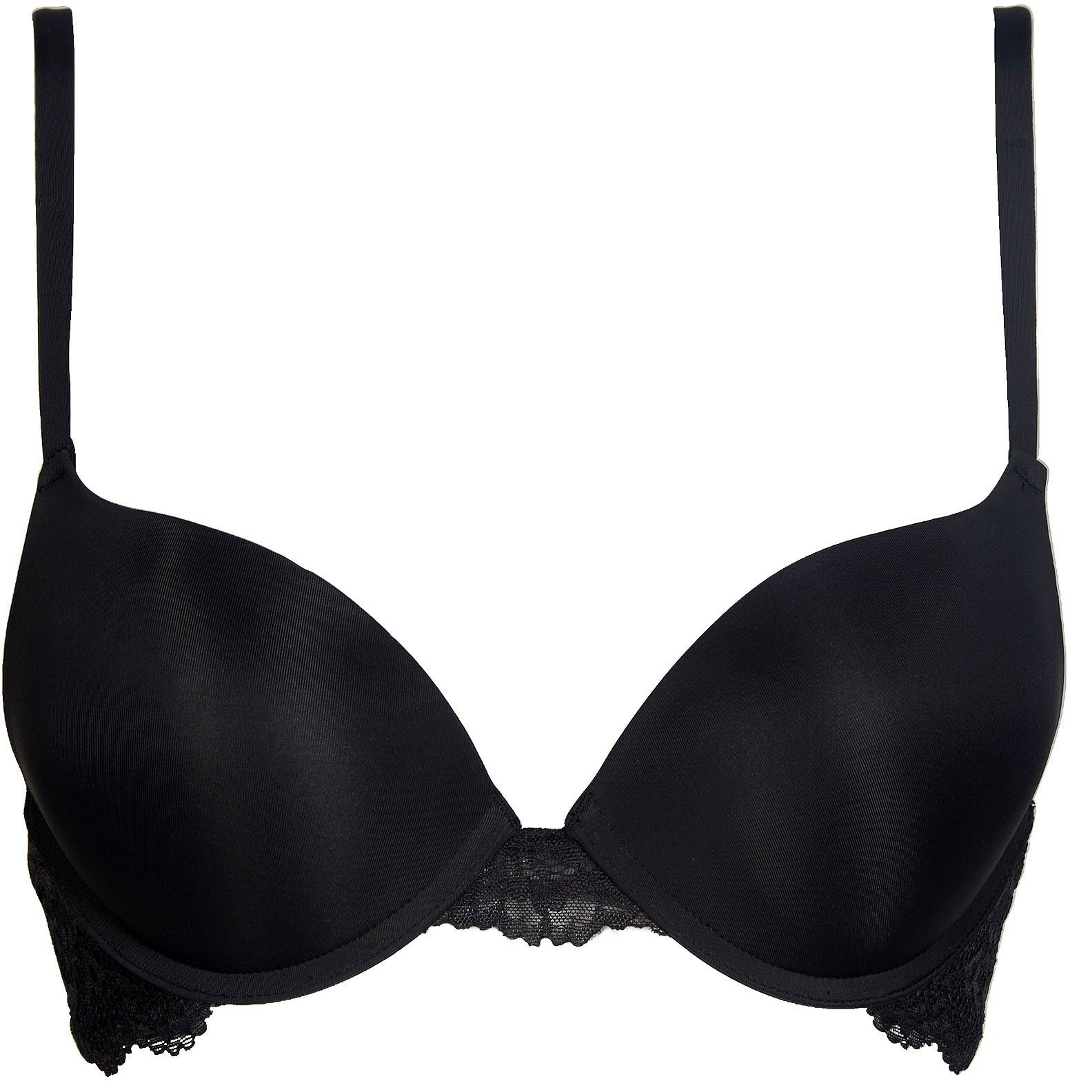 After Eden Push-up-BH TESS mit Schale, mit Bügel, mit Spitze, breite Träger, feminin, bequem