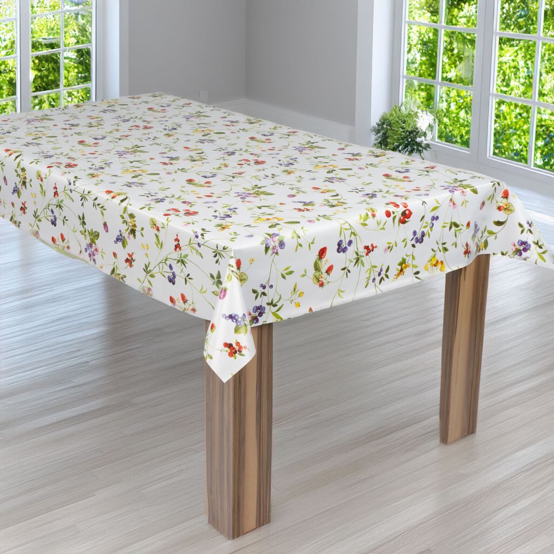 laro Tischdecke laro Wachstuch-Tischdecke Wachstischdecke Gartentischdecke