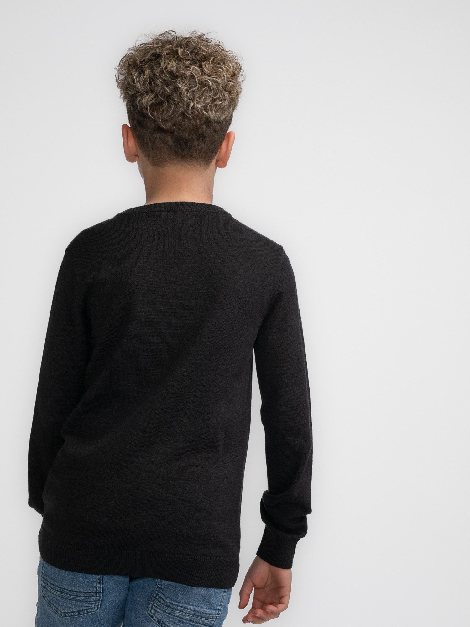 Petrol Industries Strickpullover Feinstrick-Pullover mit V-Ausschnitt Kotzebue