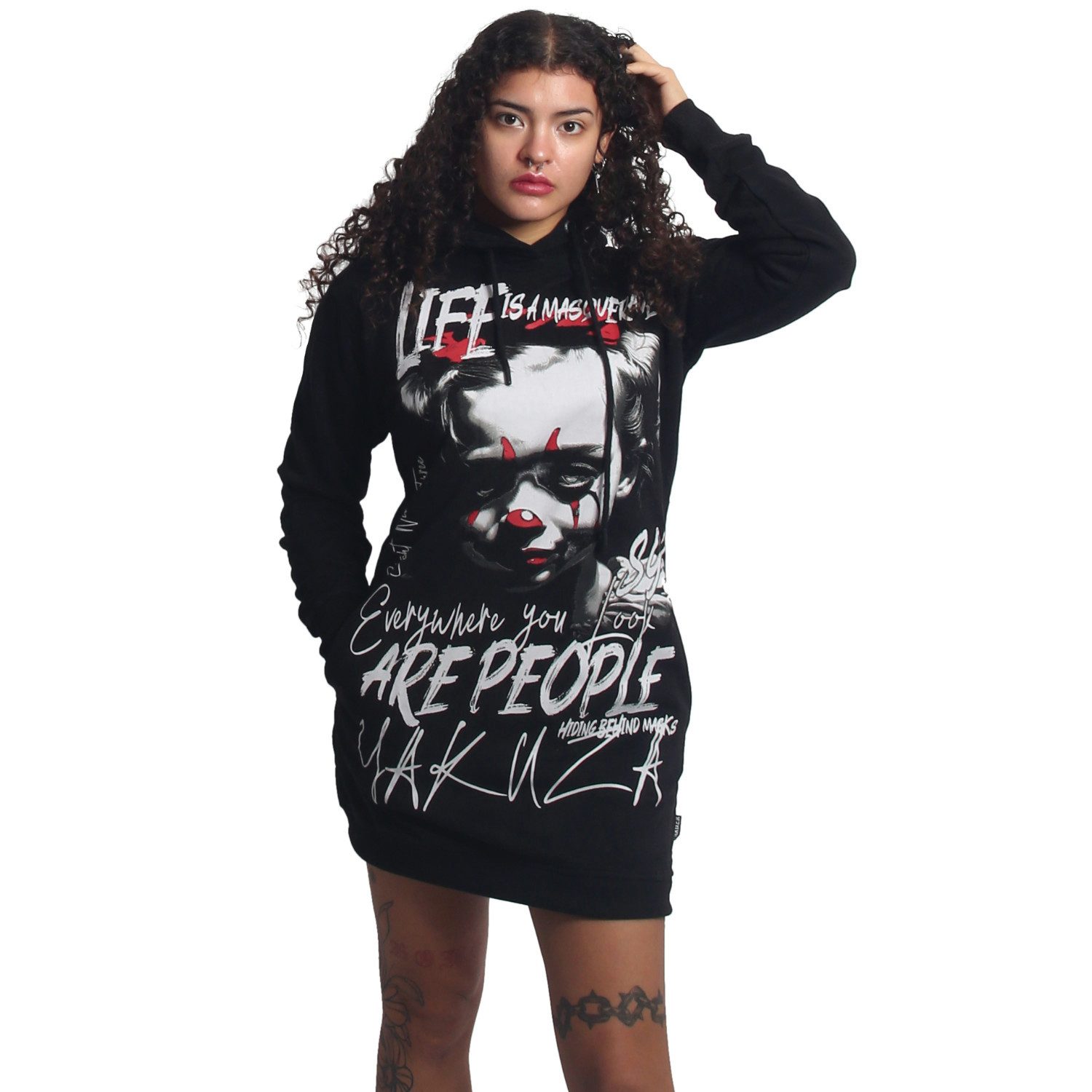 YAKUZA Sweatkleid Masquerade V02 günstig online kaufen