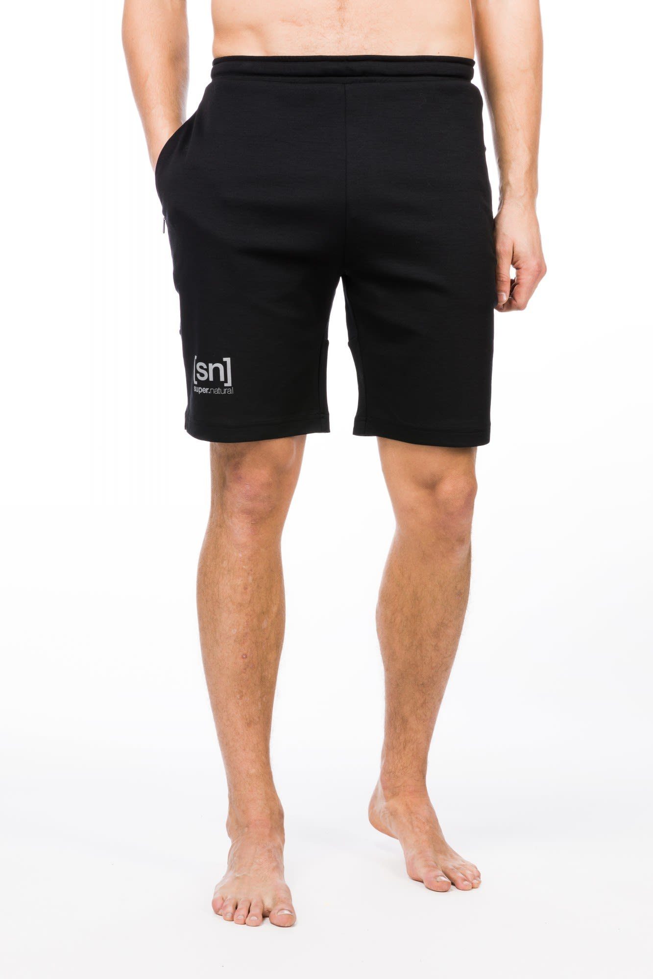 M Grey Shorts Movement Shorts Black SUPER.NATURAL Herren Super.natural Strandshorts