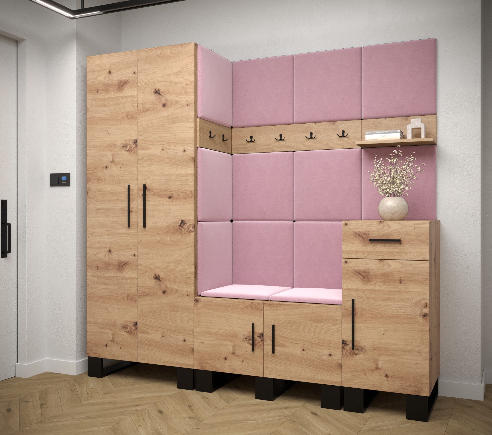 ABIKS MÖBEL Garderoben-Set ARTIN Set 1 günstig online kaufen