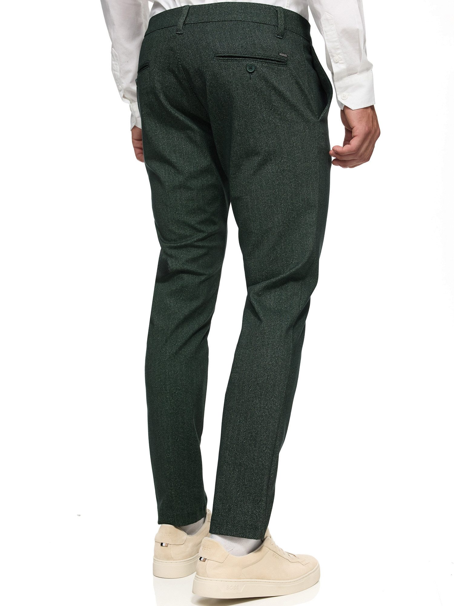 Indicode Chinohose Herren Rodekro Chino Hose Herrenhose Performance Pants mit 4 Taschen