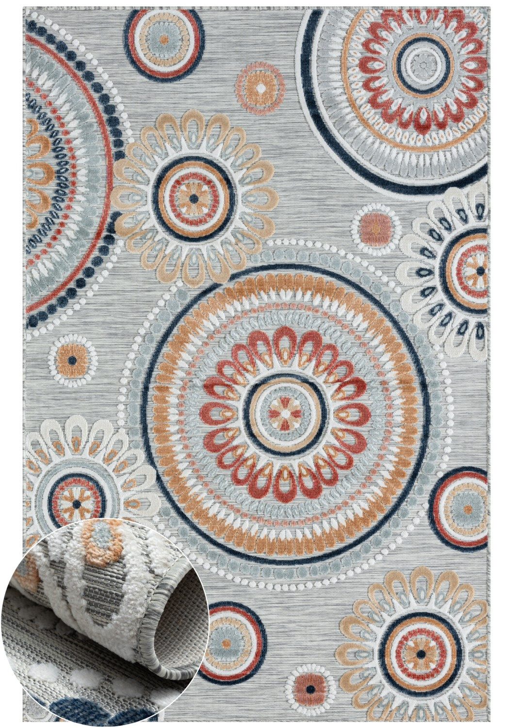 Wohnando Teppich MY-RUG Outdoor-Teppich "Reed" 150x80 günstig online kaufen