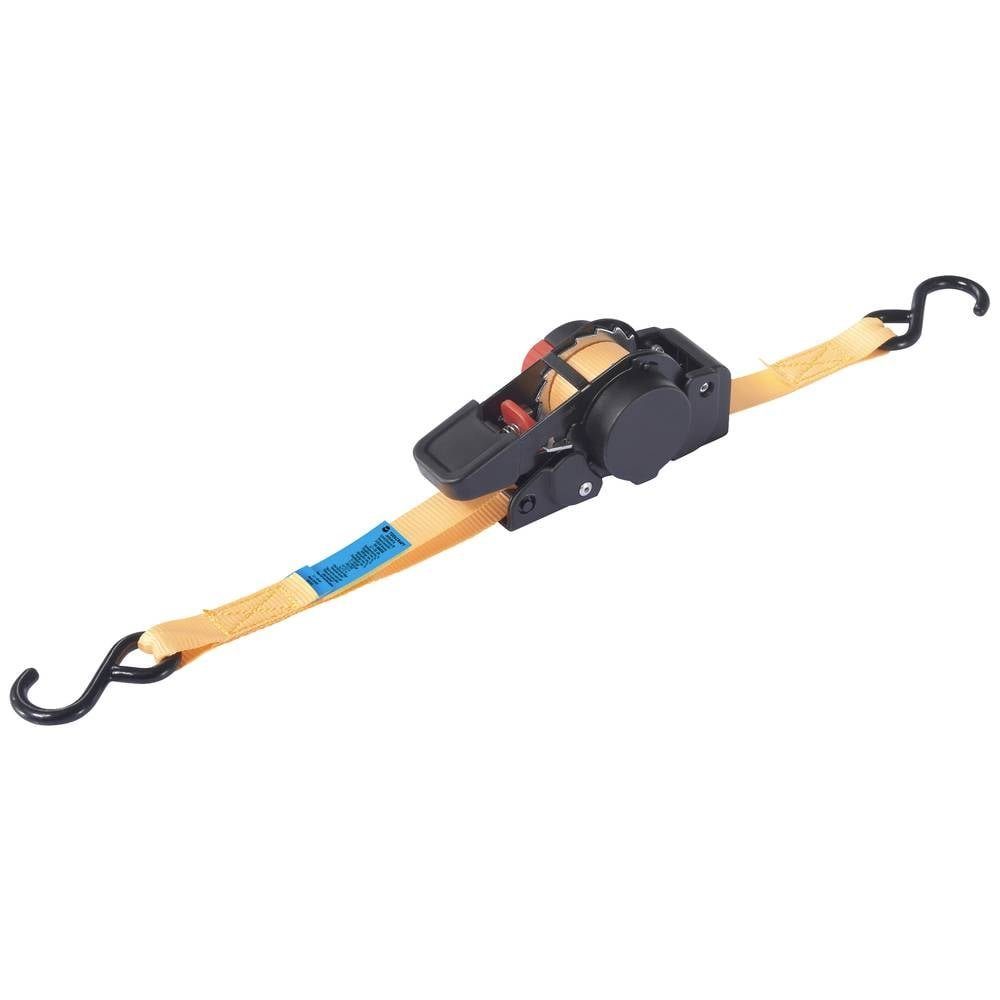 TOOLCRAFT Spanngurt Spanngurt mit S-Haken 2 m x 18 mm, 360 g TO-8689776