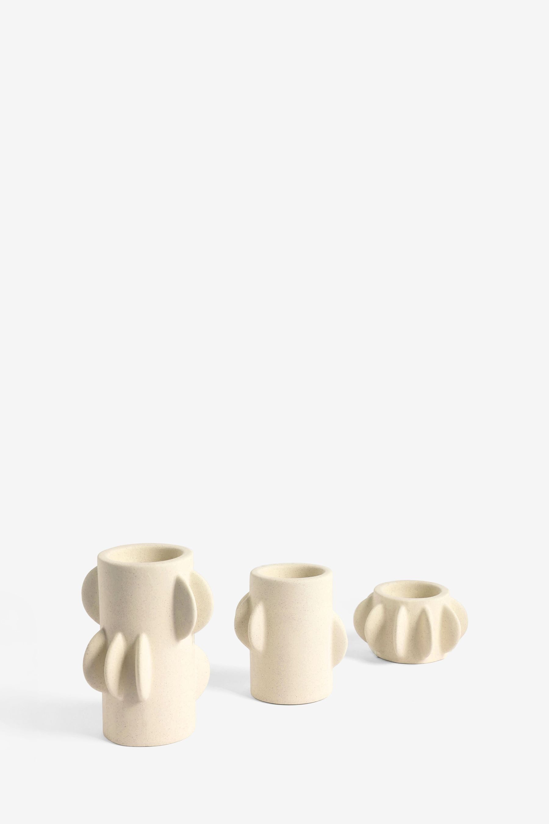 Next Teelichthalter Keramik-Teelichthalter im Scandi-Design