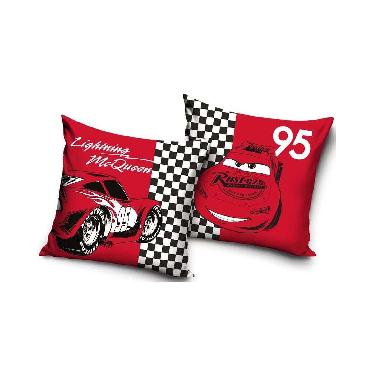 Disney Kissenbezug Disney Cars Samt Kissenbezug 40x40 cm