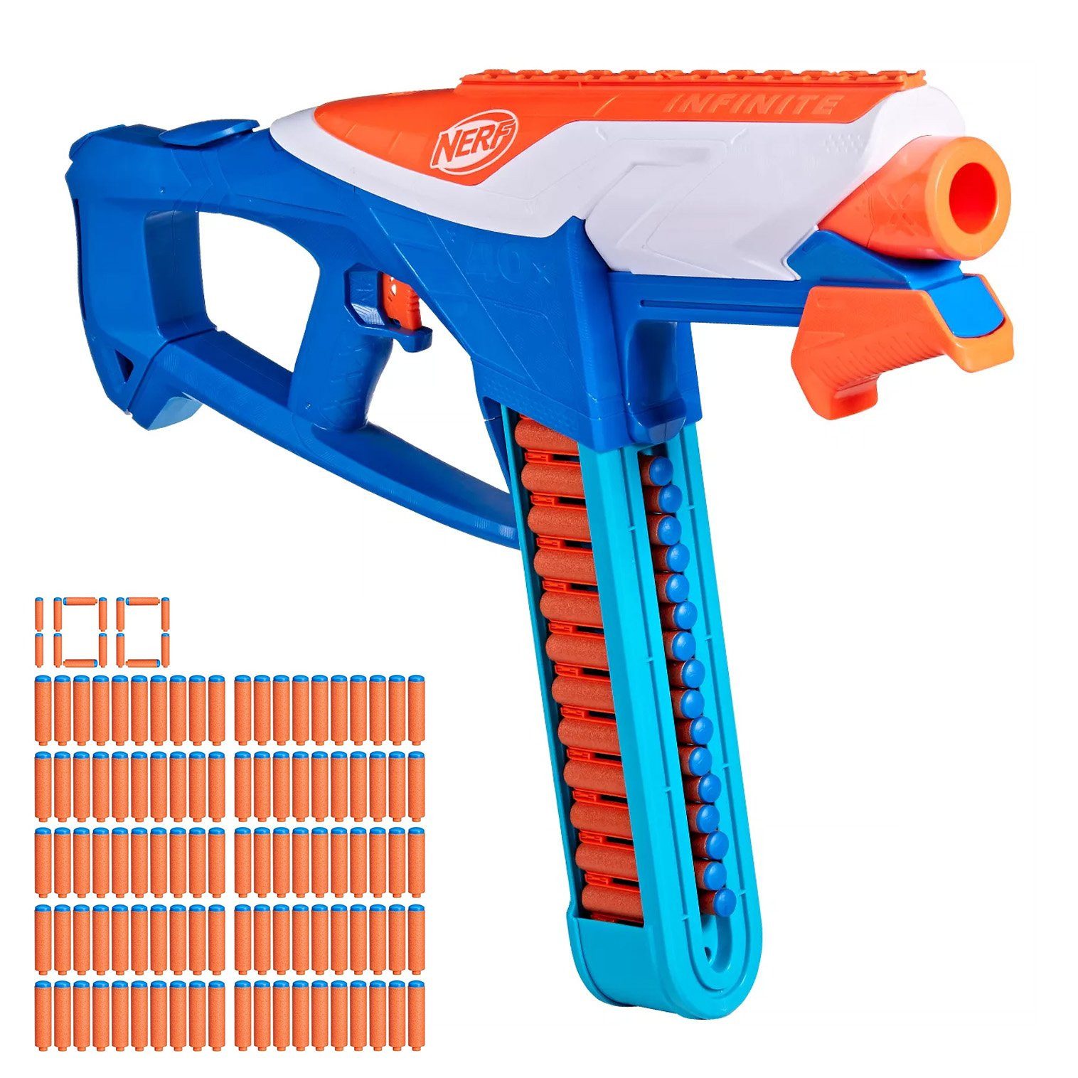 Hasbro Blaster Das ultimative N Series Set: Blaster, Gurt-Magazin, Dieses ultimative Bundle enthält den Nerf N Series Infinite Blaster m