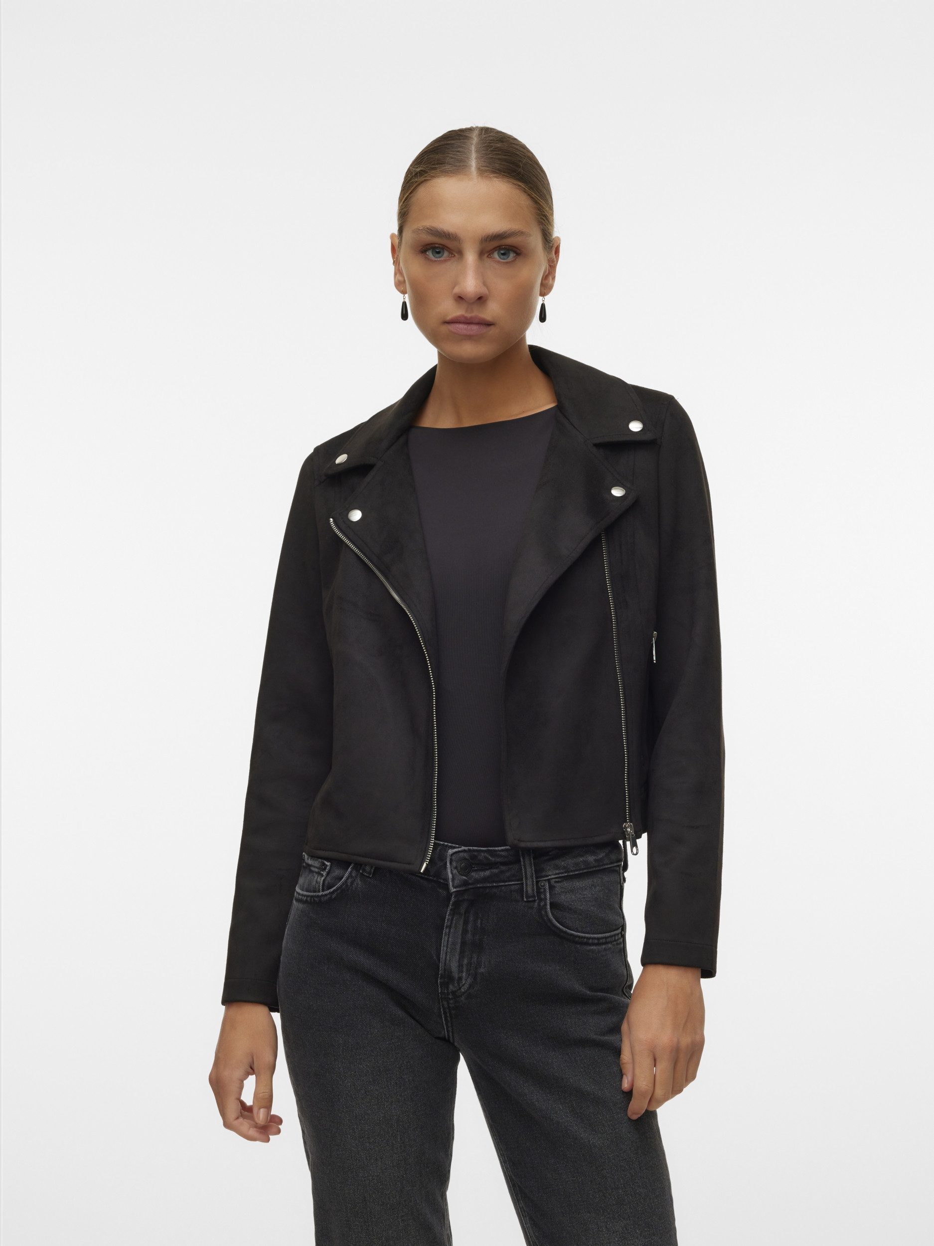 Vero Moda Allwetterjacke VMJOSE SHORT FAUX SUEDE JACKET GA N günstig online kaufen