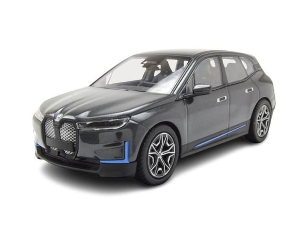 Minichamps Modellauto BMW IX 2023 grau metallic, Maßstab 1:43