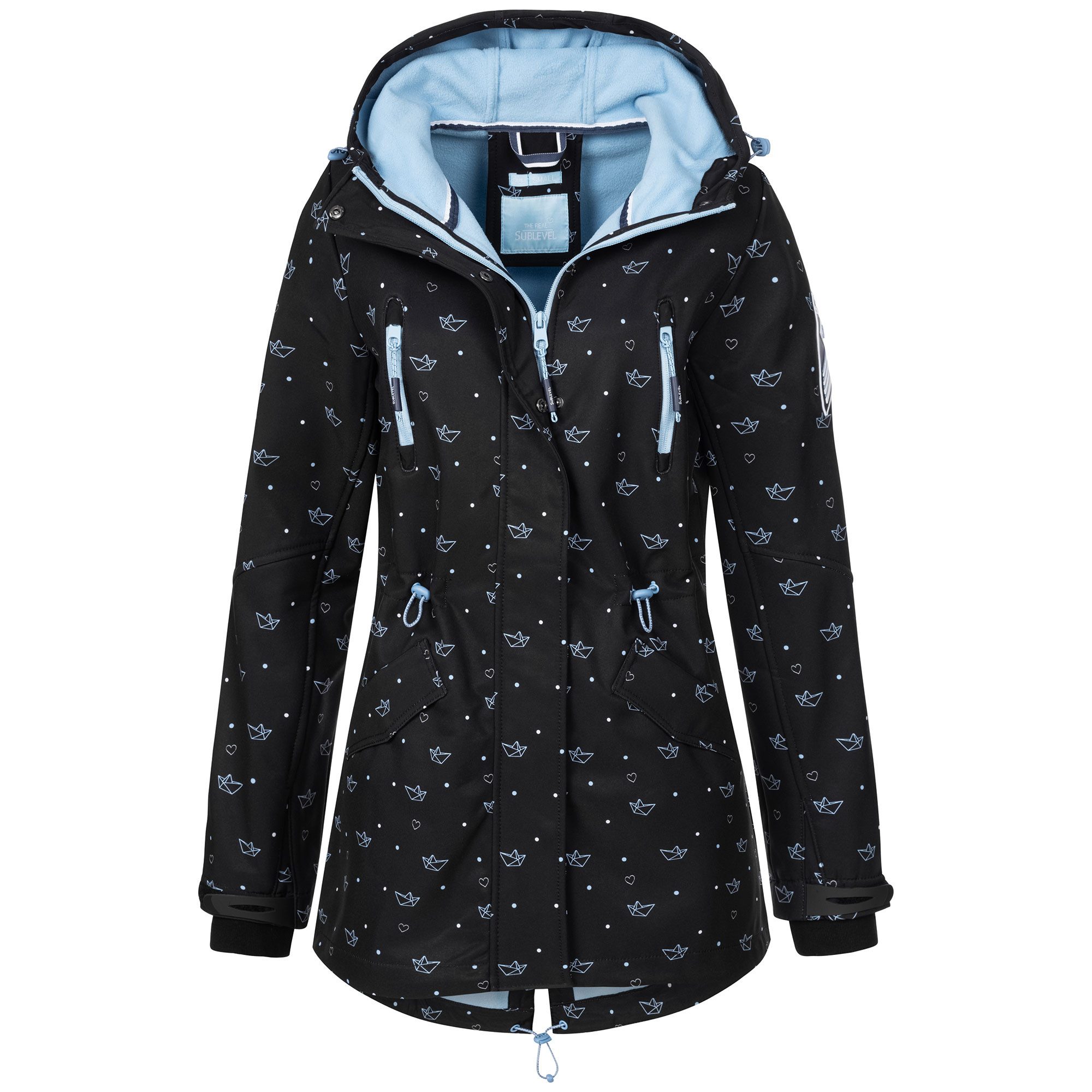 Softshelljacke Damen Jacke Übergangs Frühling Herbst Outdoor Regen Softshell