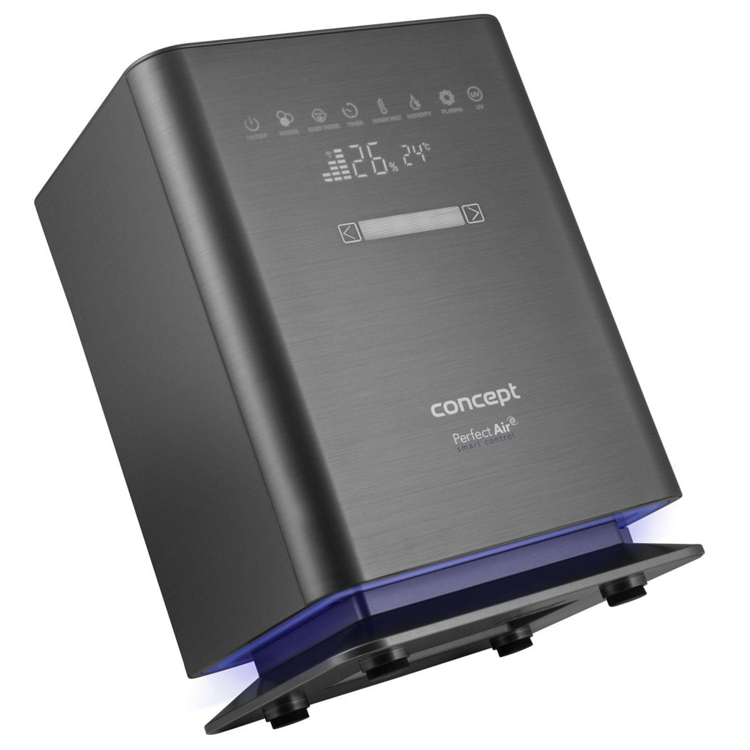 Concept Luftbefeuchter Perfect AirSmart, Timer: 1-12 h, Wassertankkapazität 4,6 l