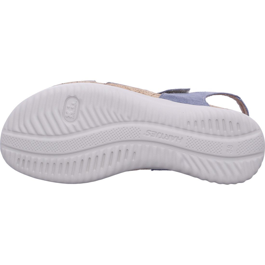 Schuhe, Sandalette 048731 - Hartjes blau Velours Hartjes Breeze Sandalette