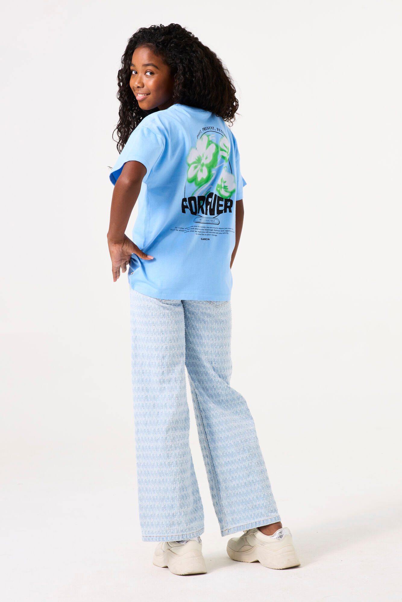 Garcia T-Shirt mit Rückenprint