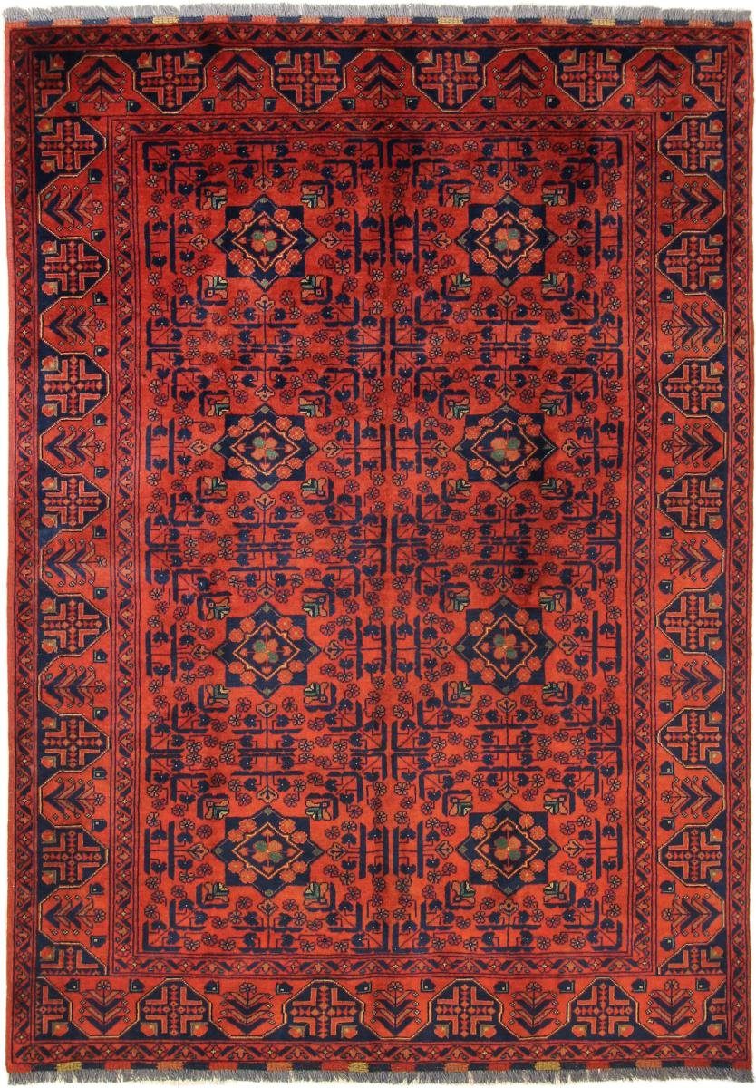 Orientteppich Khal Mohammadi 171x217 Handgeknüpfter Orientteppich, Nain Trading, rechteckig, Höhe: 6 mm