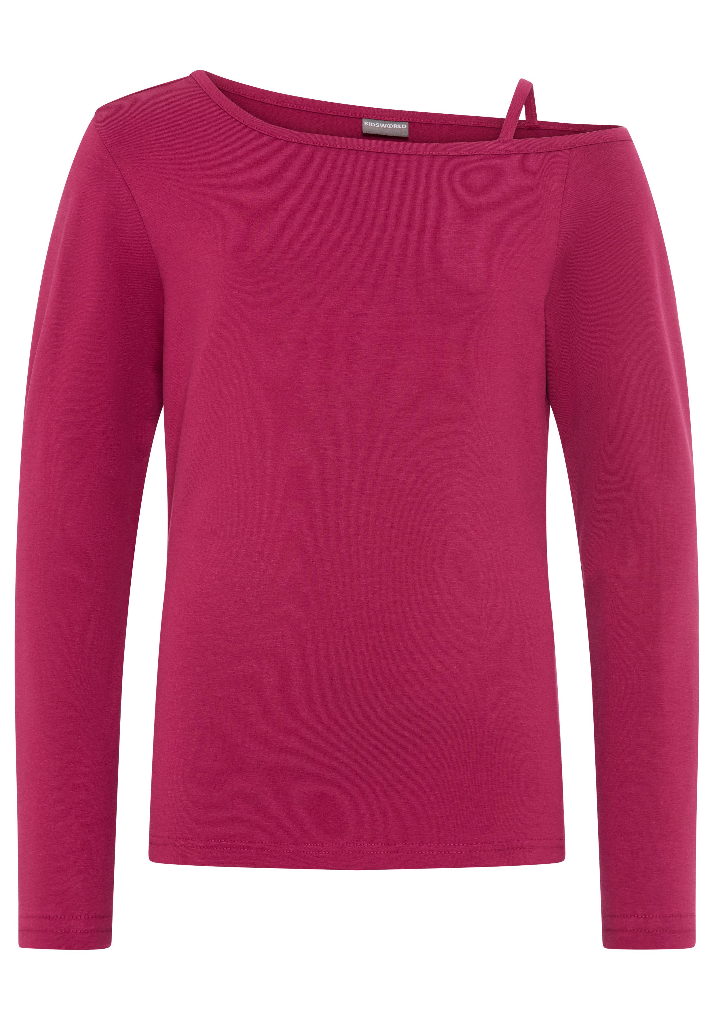 KIDSWORLD Langarmshirt Off-Shoulder Shirt Mit modischer Schulterlösung – Bild 5 von 5
