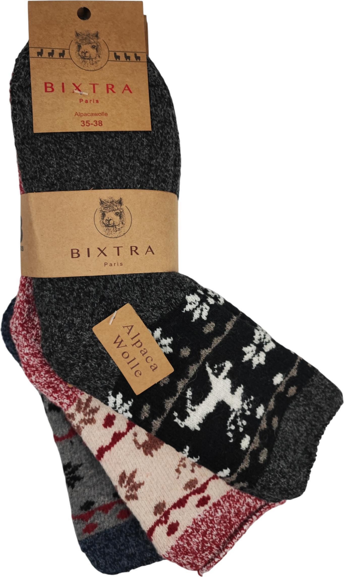 EloModa Thermosocken 3 Paar Damen Alpaka Wintersocken Socken Wollsocken, Gr günstig online kaufen