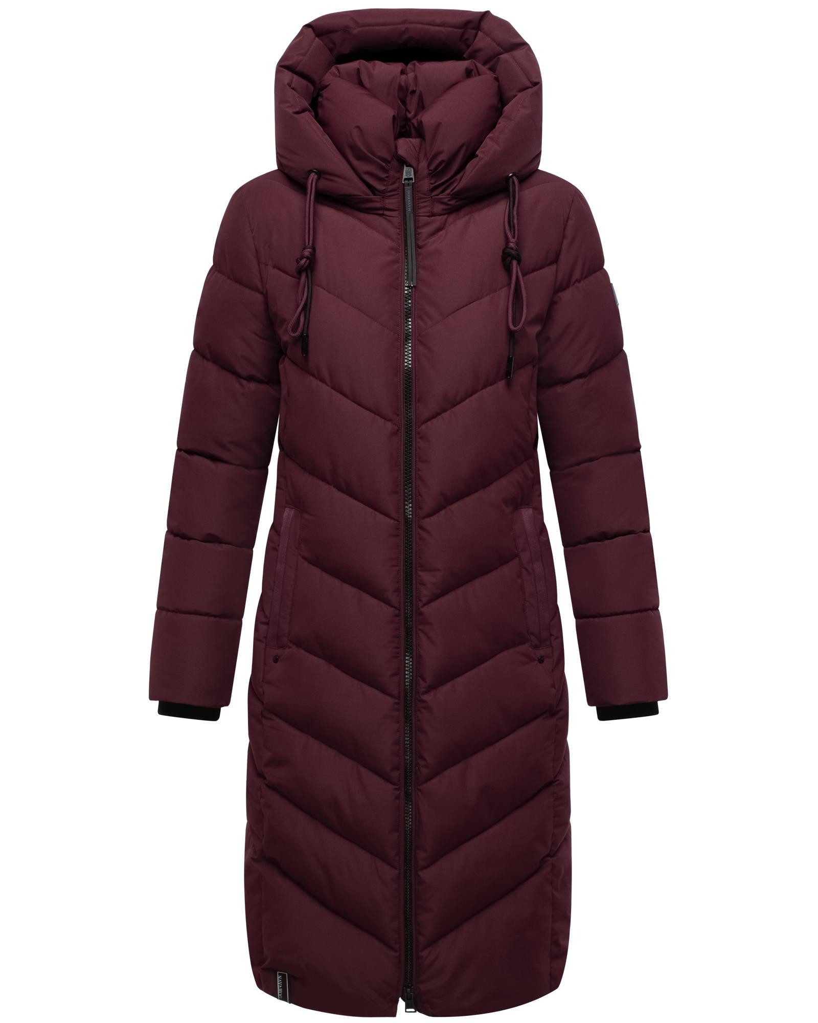 Navahoo Steppmantel Sahnekatzii XIV Schicker Wintermantel mit kuschlig warm wattiertem Kragen