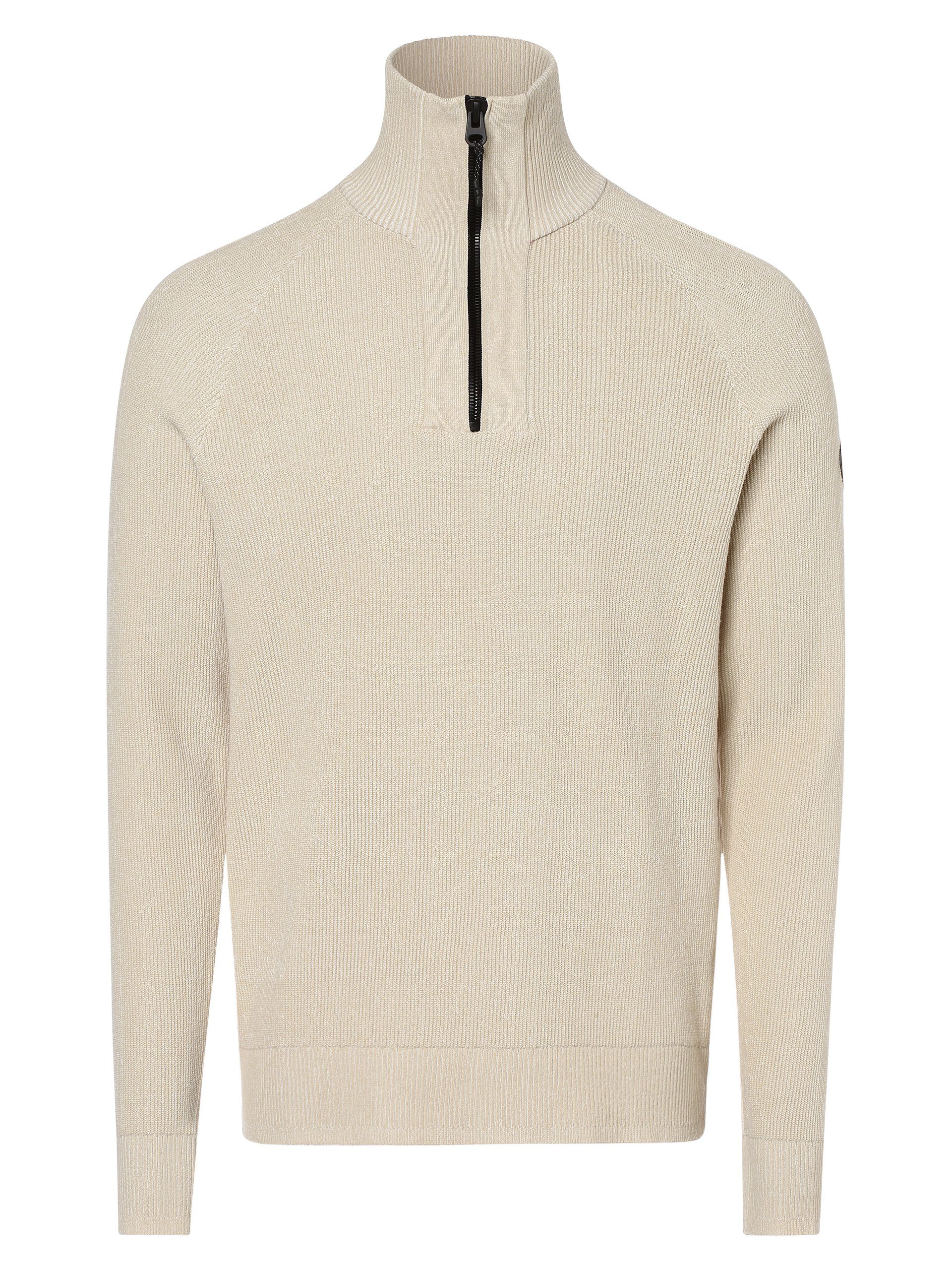 Jack & Jones  Pullover 12240621 FILO HALF ZIP-MOONBEAM günstig online kaufen