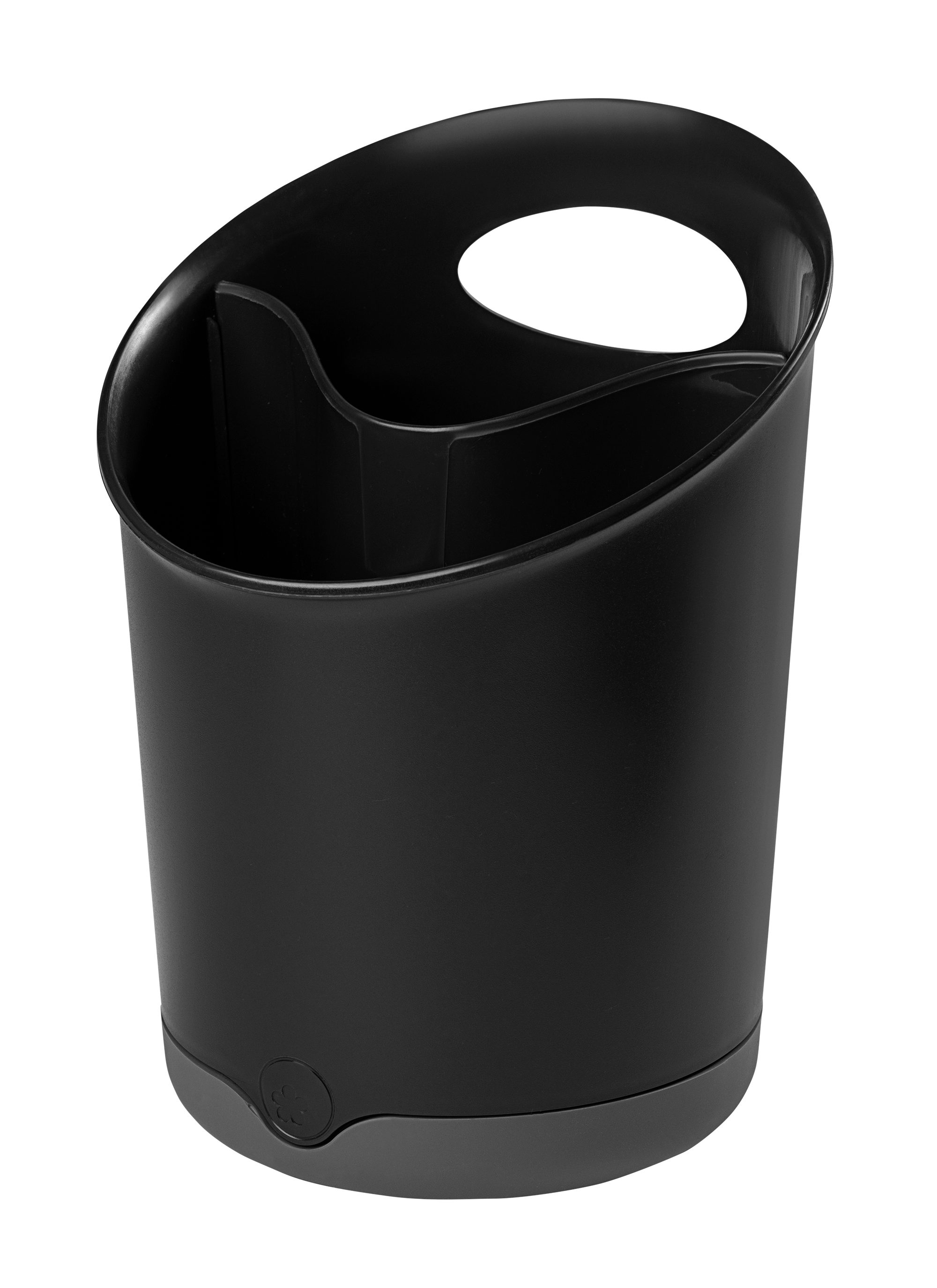 Kochblume Besteckhalter Utensilienbehälter Schwarz günstig online kaufen