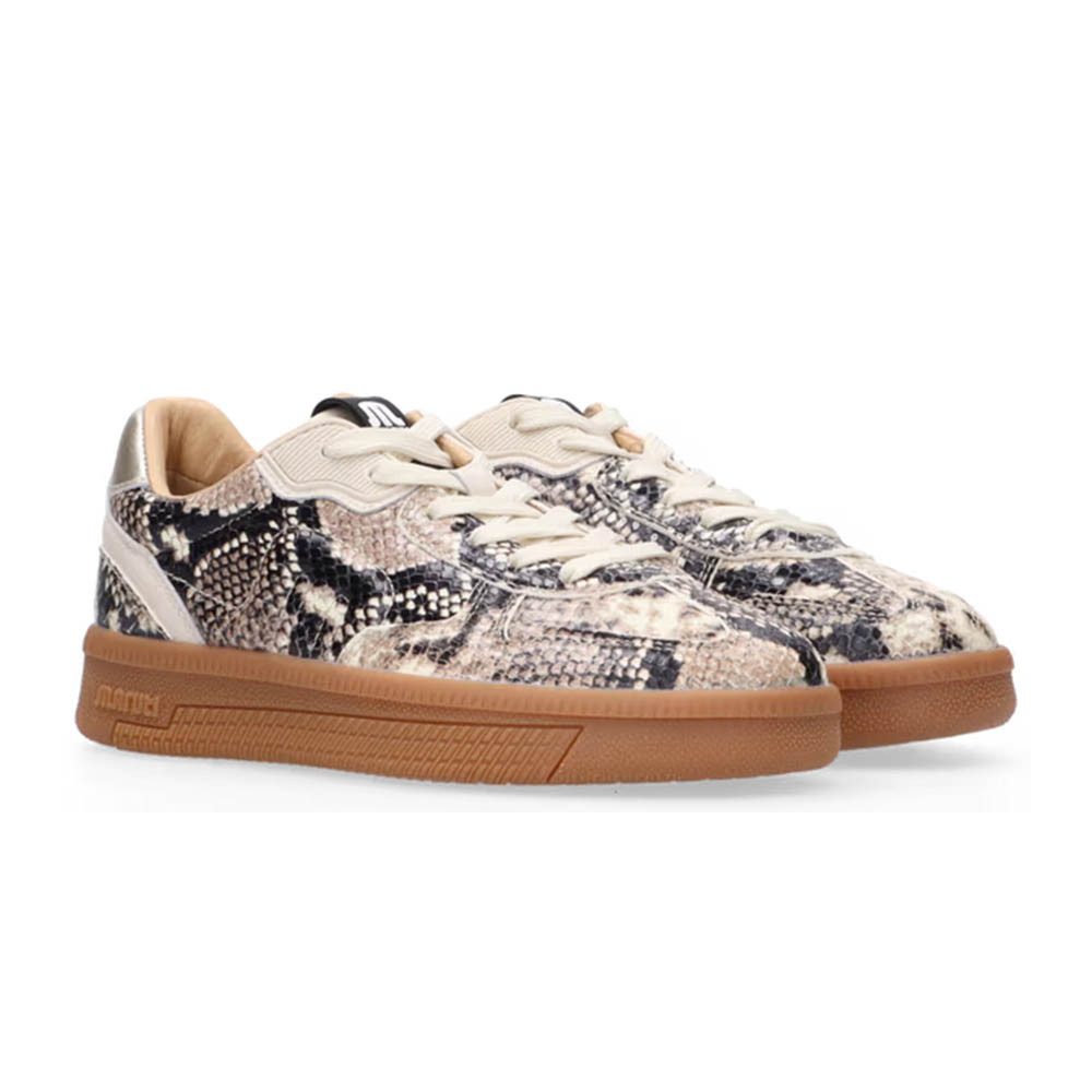 Maruti Yale Leather Snake Sneaker