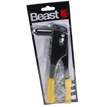 Beast Blindnietzange Blindnietzange Nietenzange 2,4-4,8mm mit 50 Nieten