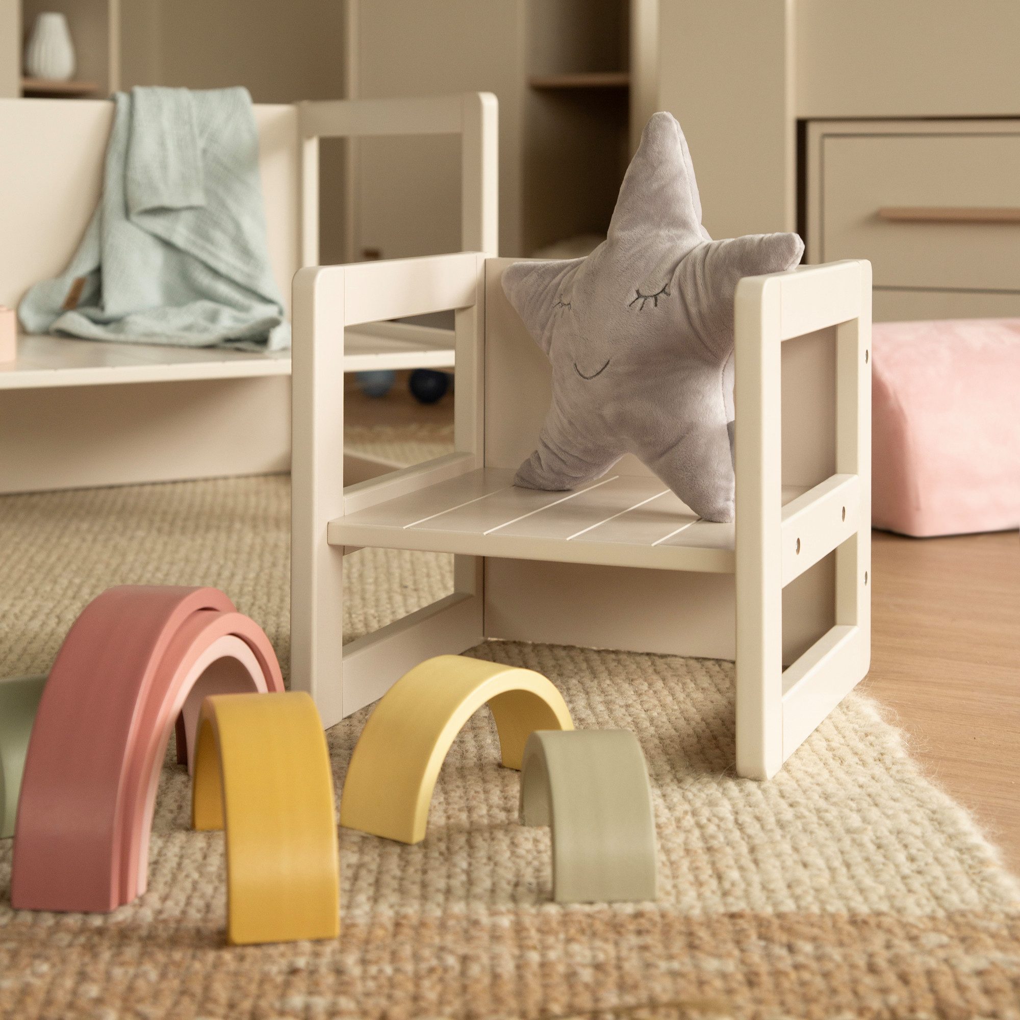 roba® Sitzhocker Wendehocker mit 3 Sitzhöhen günstig online kaufen