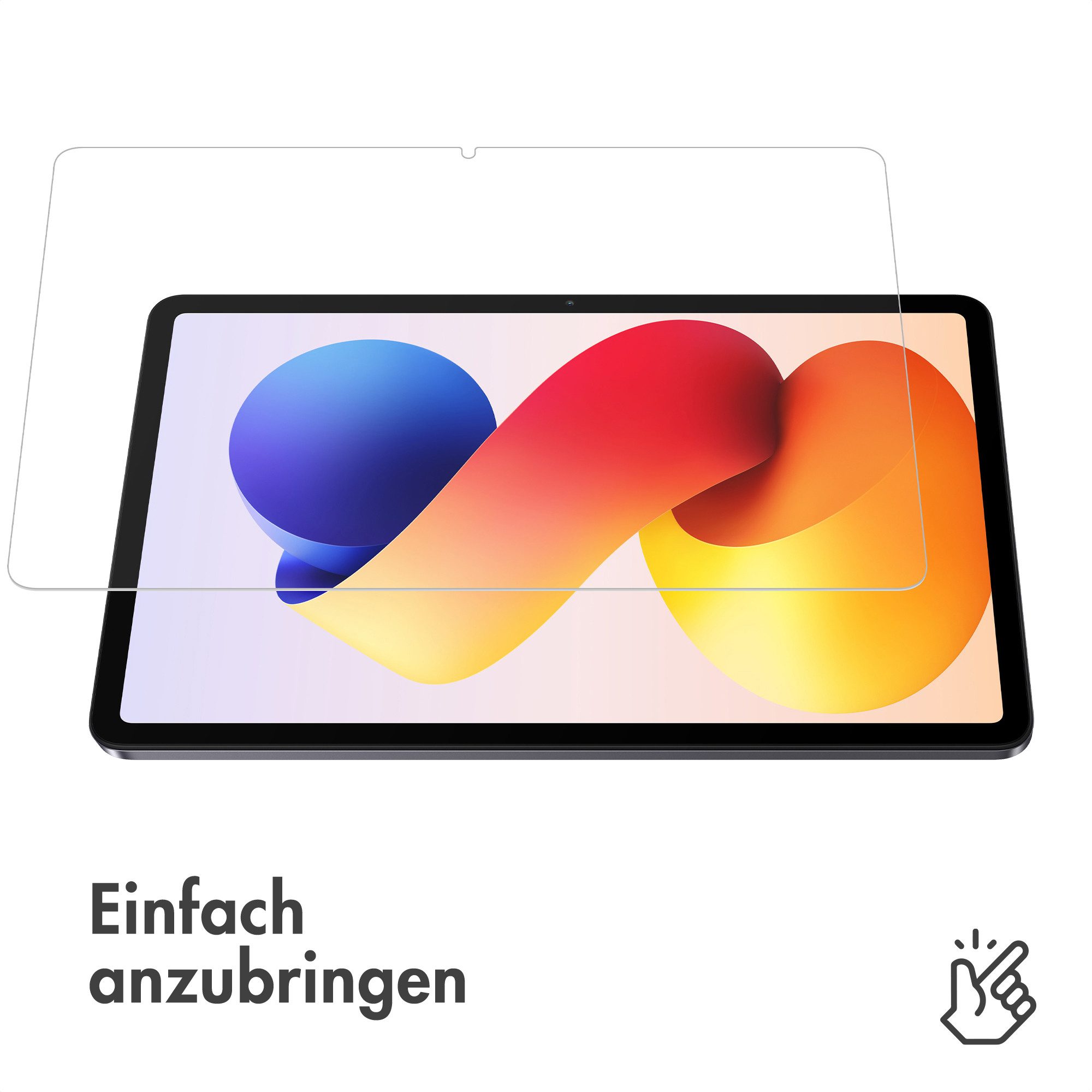 imoshion Displayschutzfolie imoshion Displayschutz aus gehärtetem Glas Xiaomi Redmi Pad 2 Pro / Po, 1 Stück – Bild 4 von 5