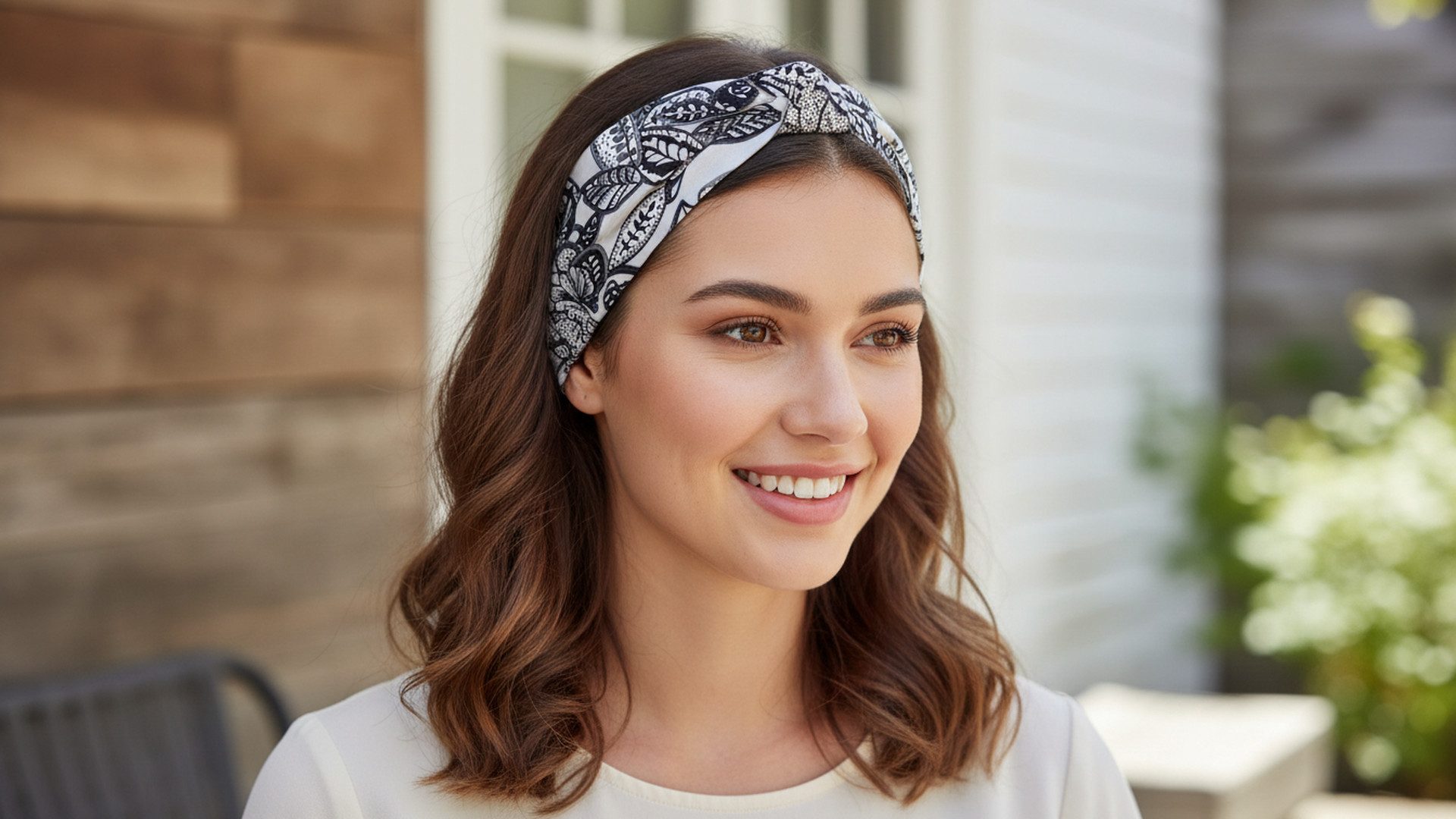 LK Trend & Style Stirnband Textil-Stirnband, Sommer, Sport, Freizeit super praktisch und weich in der Haptik