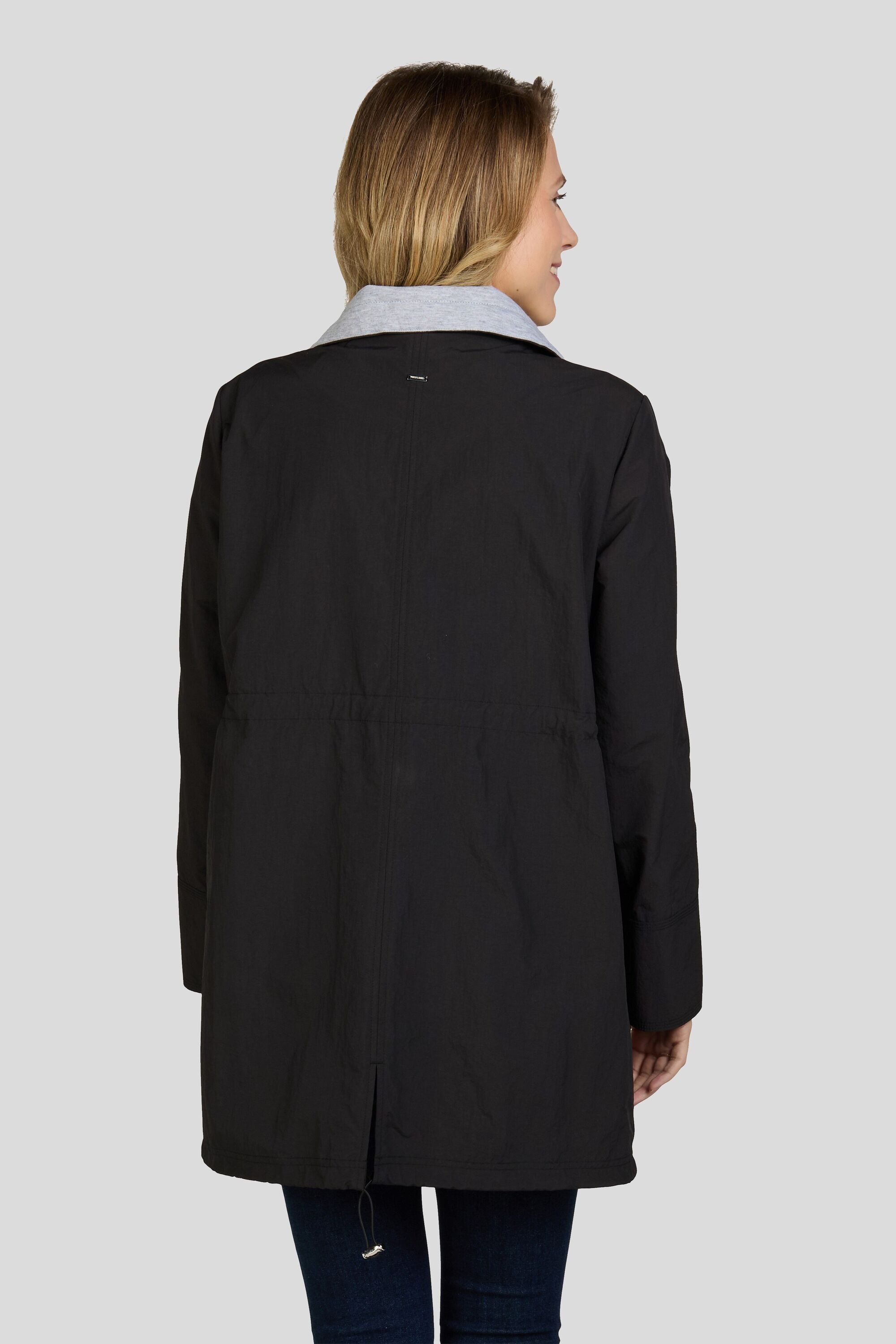 White Label Parka Leistentaschen mit Metallperlen-Zierband