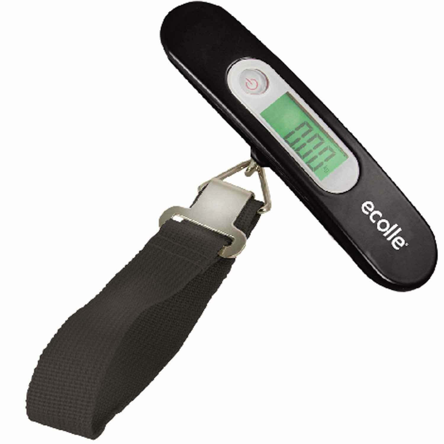 T24 Kofferwaage Digitale Kofferwaage Gepäckwaage LCD-Display Hängewaage bis zu 50 kg