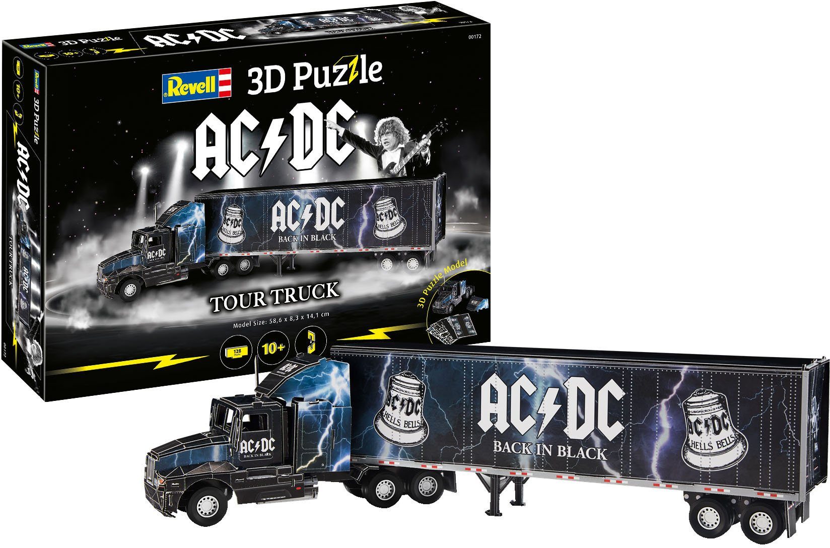 Image of REVELL AC/DC Tour Truck 3D Puzzle, Mehrfarbig