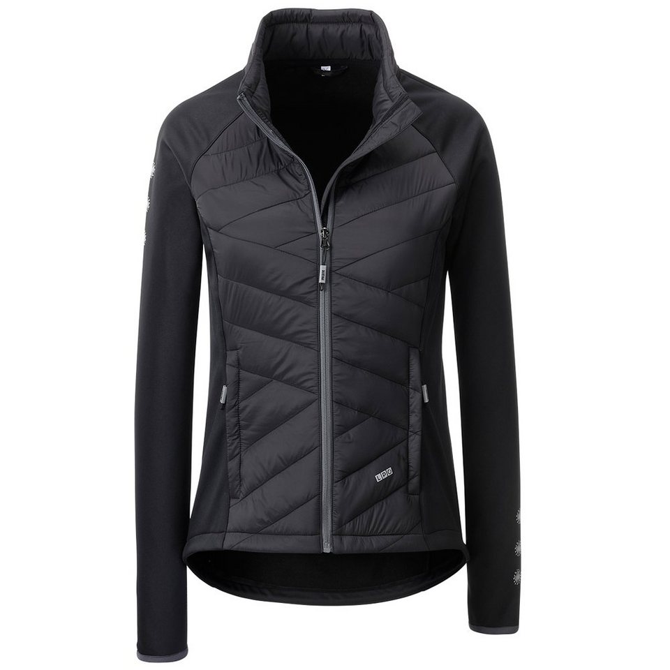 LPO Fleecejacke EDINA II WOMEN weiche Hybrid-Fleecejacke in traditioneller  Optik, Hochwertige Outdoorjacke