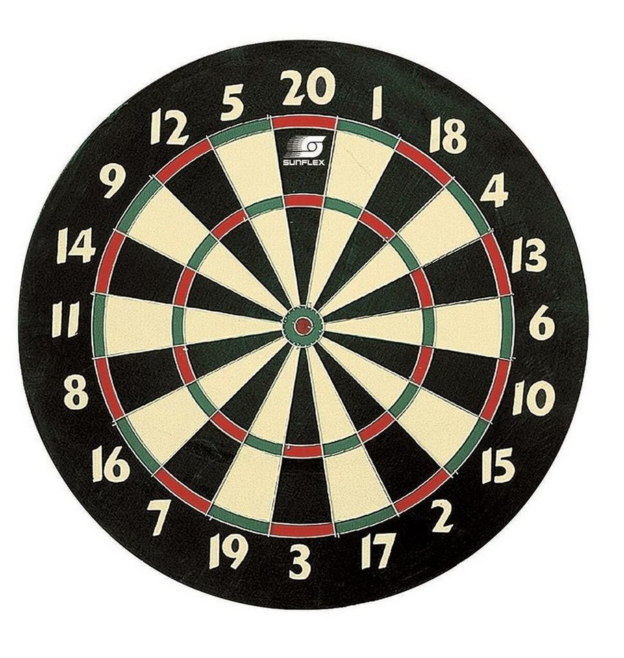 Sunflex Dartscheibe DELUXE, Dartboard Dart Board Scheibe Darts