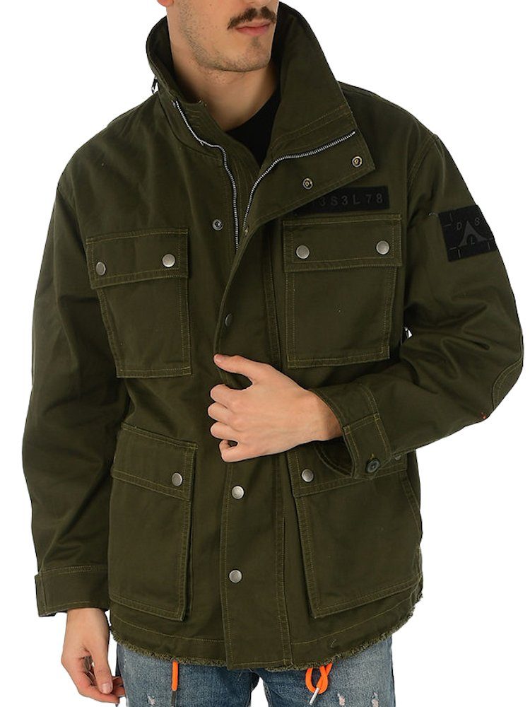 Diesel Parka Kurze Militär Stil Jacke günstig online kaufen