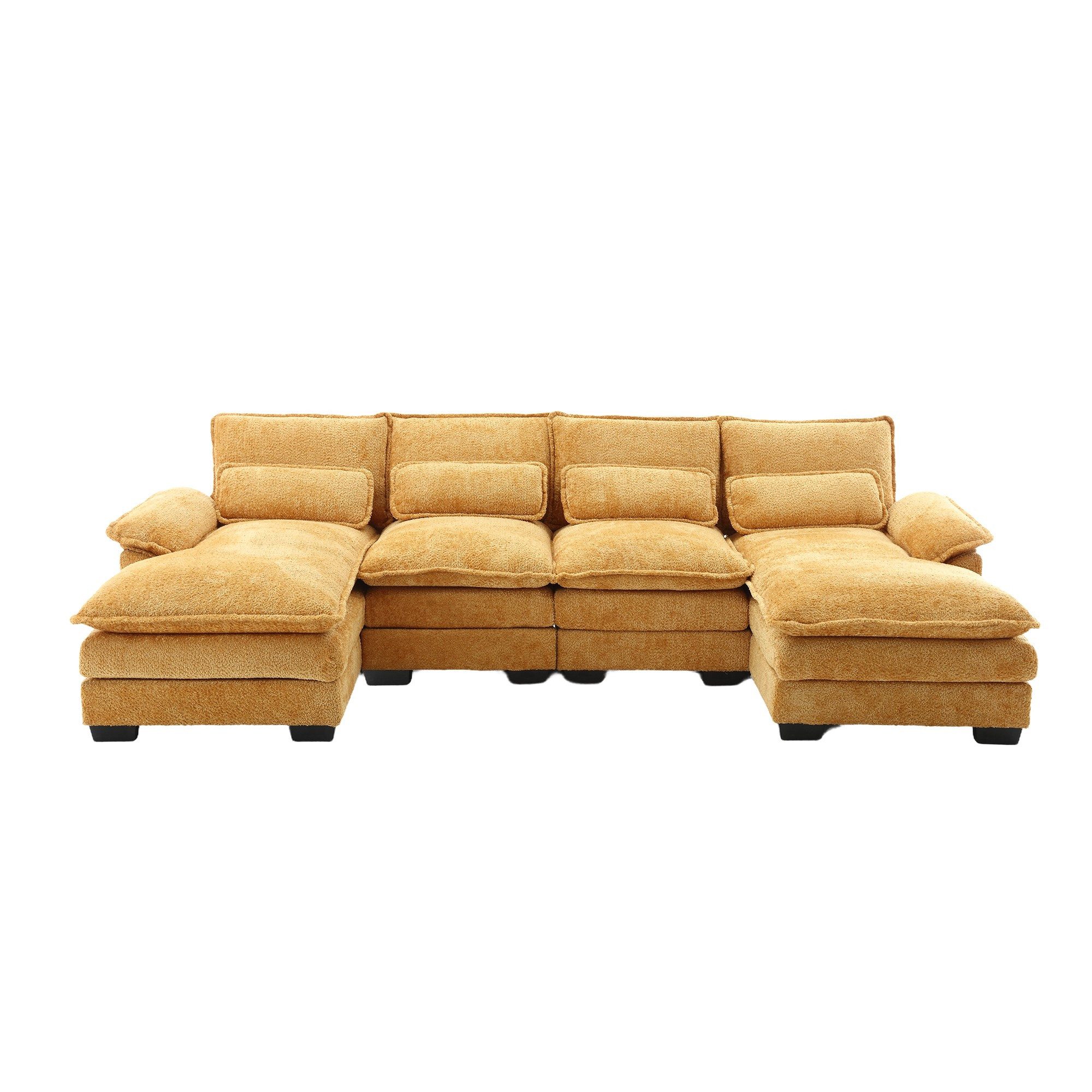 LVHOM Loungesofa 261x134x82 cm (LxBxH), frei Kombination, 4-6 Personen, ink günstig online kaufen