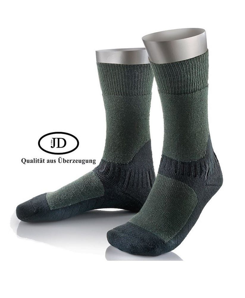 Funktionssocken Crew Jagdsocke olivegrün/khaki - 1 Paar